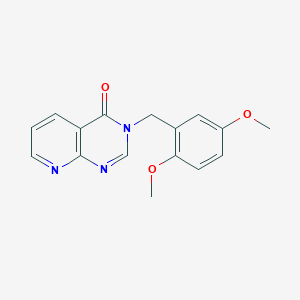 3-(2,5-dimethoxybenzyl)pyrido[2,3-d]pyrimidin-4(3H)-one