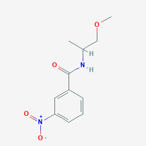 N-(2-methoxy-1-methylethyl)-3-nitrobenzamide