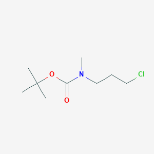 molecular formula C9H18ClNO2 B039541 N-Boc-N-methyl-3-chloro-1-propanamine CAS No. 114326-14-6