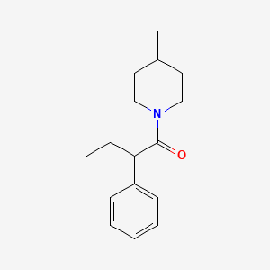 4-methyl-1-(2-phenylbutanoyl)piperidine