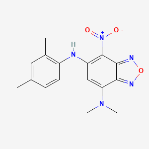 N~6~-(2,4-dimethylphenyl)-N~4~,N~4~-dimethyl-7-nitro-2,1,3-benzoxadiazole-4,6-diamine