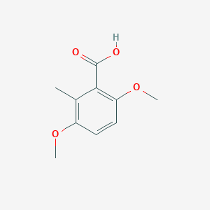 molecular formula C10H12O4 B039543 3,6-Dimethoxy-2-methylbenzoic acid CAS No. 116324-66-4