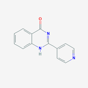 molecular formula C13H9N3O B395431 2-pyridin-4-yl-1H-quinazolin-4-one CAS No. 6484-23-7