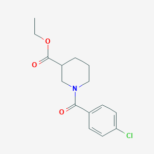 ethyl 1-(4-chlorobenzoyl)-3-piperidinecarboxylate