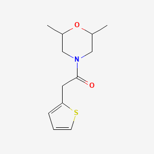 2,6-dimethyl-4-(2-thienylacetyl)morpholine