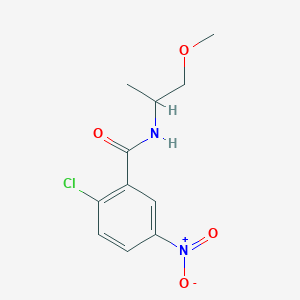 2-chloro-N-(2-methoxy-1-methylethyl)-5-nitrobenzamide