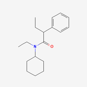 N-cyclohexyl-N-ethyl-2-phenylbutanamide