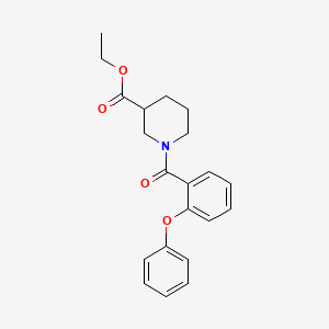 ethyl 1-(2-phenoxybenzoyl)-3-piperidinecarboxylate