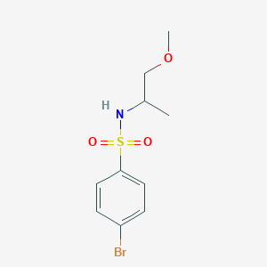 4-bromo-N-(2-methoxy-1-methylethyl)benzenesulfonamide