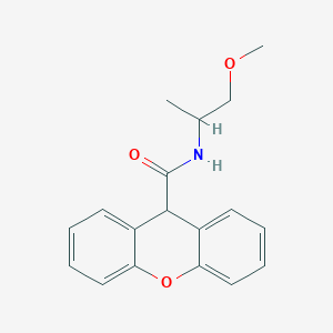 N-(2-methoxy-1-methylethyl)-9H-xanthene-9-carboxamide