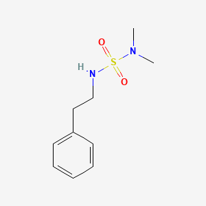 molecular formula C10H16N2O2S B3955355 N,N-dimethyl-N'-(2-phenylethyl)sulfamide CAS No. 221102-32-5