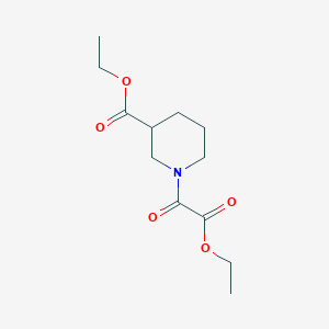 ethyl 1-[ethoxy(oxo)acetyl]-3-piperidinecarboxylate