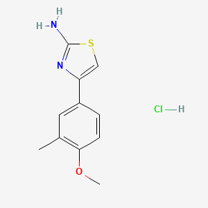 4-(4-methoxy-3-methylphenyl)-1,3-thiazol-2-amine hydrochloride