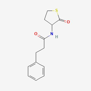 N-(2-oxotetrahydro-3-thienyl)-3-phenylpropanamide