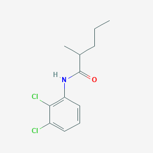 molecular formula C12H15Cl2NO B3956309 N-(2,3-dichlorophenyl)-2-methylpentanamide 