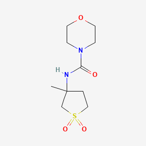 N-(3-methyl-1,1-dioxidotetrahydro-3-thienyl)-4-morpholinecarboxamide