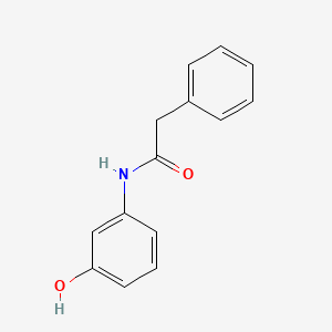 N-(3-hydroxyphenyl)-2-phenylacetamide