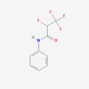 2,3,3,3-tetrafluoro-N-phenylpropanamide