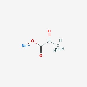 molecular formula C3H3NaO3 B039579 Sodium pyruvate-3-13C CAS No. 124052-04-6