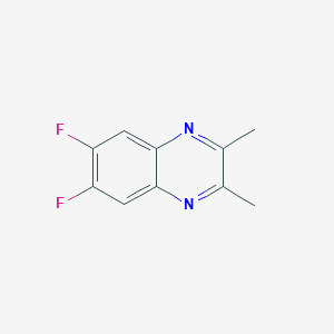 molecular formula C10H8F2N2 B395816 6,7-Difluoro-2,3-dimethylquinoxaline 