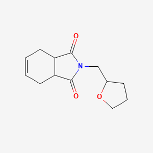 2-(tetrahydrofuran-2-ylmethyl)-3a,4,7,7a-tetrahydro-1H-isoindole-1,3(2H)-dione