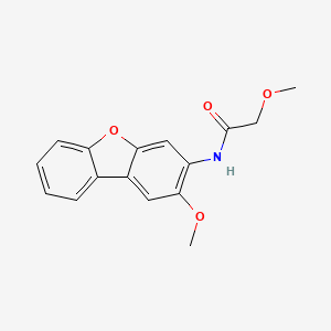 2-methoxy-N-(2-methoxydibenzo[b,d]furan-3-yl)acetamide