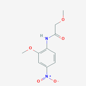 2-methoxy-N-(2-methoxy-4-nitrophenyl)acetamide