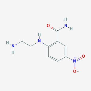 2-[(2-aminoethyl)amino]-5-nitrobenzamide