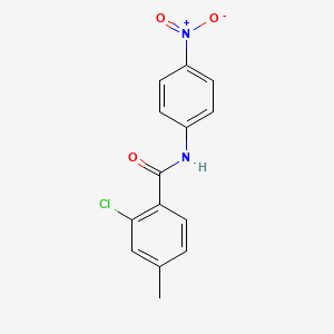 2-chloro-4-methyl-N-(4-nitrophenyl)benzamide