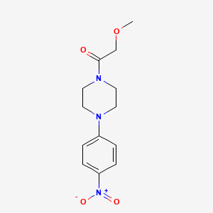 1-(methoxyacetyl)-4-(4-nitrophenyl)piperazine