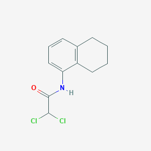 2,2-dichloro-N-(5,6,7,8-tetrahydronaphthalen-1-yl)acetamide