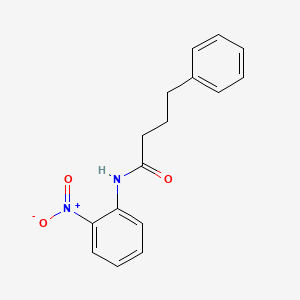 N-(2-nitrophenyl)-4-phenylbutanamide