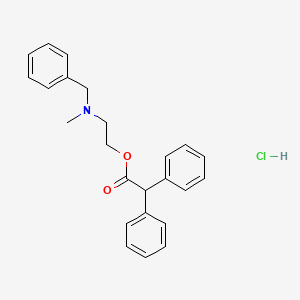 2-[benzyl(methyl)amino]ethyl diphenylacetate hydrochloride