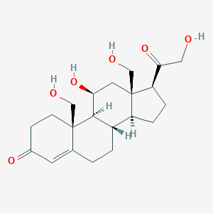 molecular formula C21H30O6 B039612 18,19-Dihydroxycorticosterone CAS No. 115288-31-8