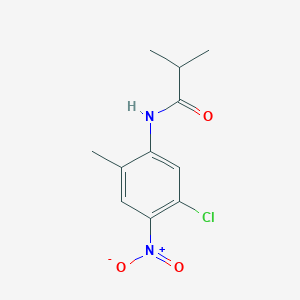 N-(5-chloro-2-methyl-4-nitrophenyl)-2-methylpropanamide