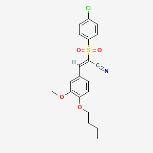 molecular formula C20H20ClNO4S B3961611 MFCD03992007 