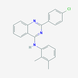 2-(4-chlorophenyl)-N-(2,3-dimethylphenyl)quinazolin-4-amine