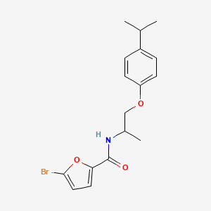 5-bromo-N-[2-(4-isopropylphenoxy)-1-methylethyl]-2-furamide