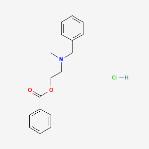 molecular formula C17H20ClNO2 B3961989 2-[benzyl(methyl)amino]ethyl benzoate hydrochloride 