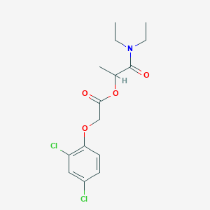 1-(Diethylamino)-1-oxopropan-2-yl (2,4-dichlorophenoxy)acetate