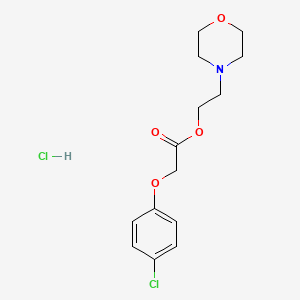 2-(4-morpholinyl)ethyl (4-chlorophenoxy)acetate hydrochloride