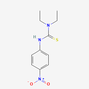 molecular formula C11H15N3O2S B3962573 1,1-Diethyl-3-(4-nitrophenyl)thiourea CAS No. 24718-72-7