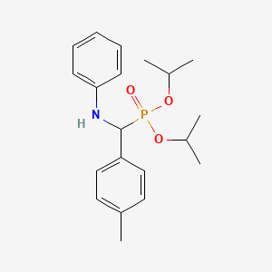 diisopropyl [anilino(4-methylphenyl)methyl]phosphonate