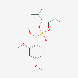 diisobutyl [(2,4-dimethoxyphenyl)(hydroxy)methyl]phosphonate