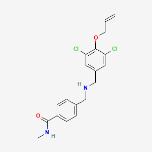 4-({[4-(allyloxy)-3,5-dichlorobenzyl]amino}methyl)-N-methylbenzamide