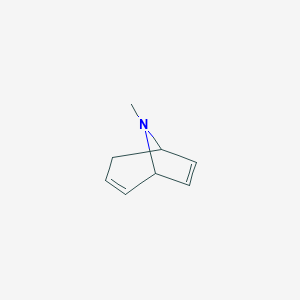 molecular formula C8H11N B039642 8-Methyl-8-azabicyclo[3.2.1]octa-2,6-diene CAS No. 119143-90-7