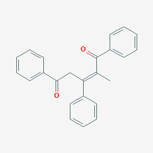 molecular formula C24H20O2 B396427 2-Methyl-1,3,5-triphenyl-2-pentene-1,5-dione 