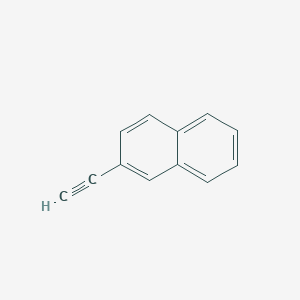 molecular formula C12H8 B039655 2-Ethynylnaphthalene CAS No. 123333-47-1
