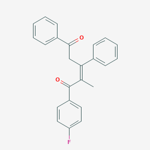 1-(4-Fluorophenyl)-2-methyl-3,5-diphenyl-2-pentene-1,5-dione