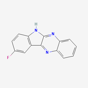 9-fluoro-6H-indolo[2,3-b]quinoxaline